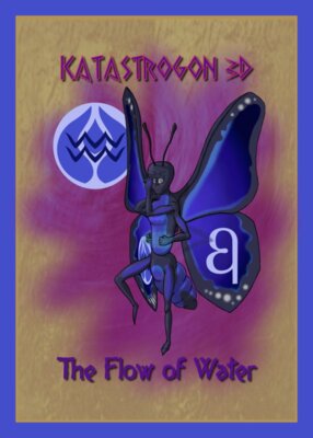 Water Fighterfly Poster 5x7